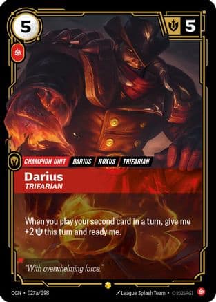 Darius - Trifarian (Alternate Art)