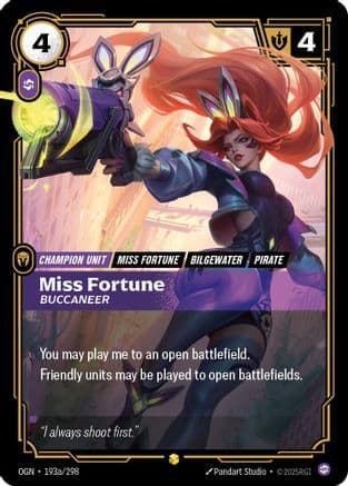 Miss Fortune - Buccaneer (Alternate Art)