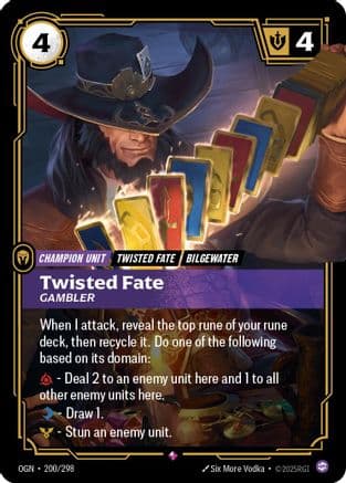 Twisted Fate - Gambler