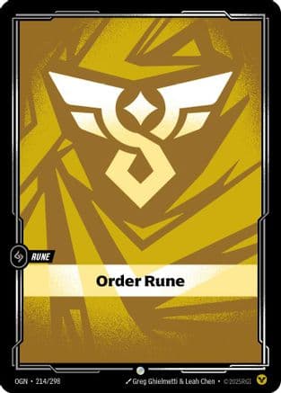 Order Rune (R06b)
