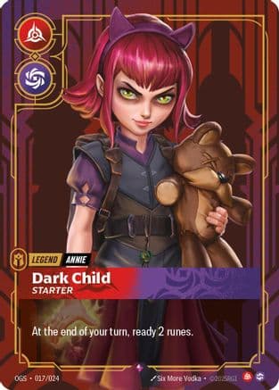 Annie - Dark Child (Metal) (Prize Wall)