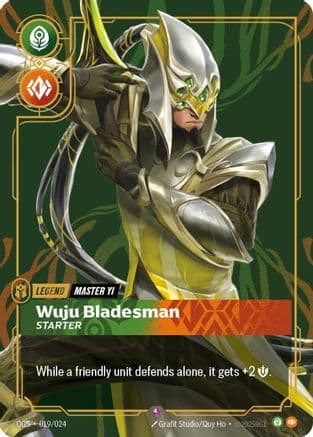 Master Yi - Wuju Bladesman (Metal) (Prize Wall)