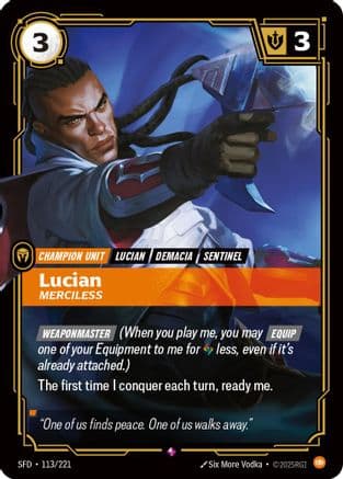Lucian - Merciless