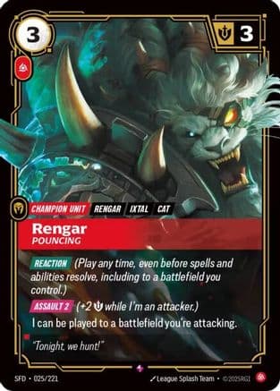 Rengar - Pouncing