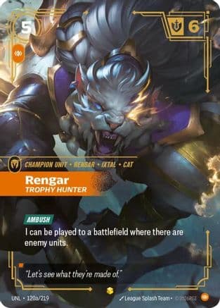 Rengar - Trophy Hunter (Alternate Art)