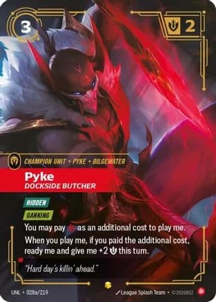 Pyke - Dockside Butcher (Alternate Art)