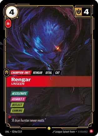 Rengar - Unseen (Alternate Art)