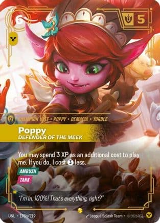 Poppy - Defender of the Meek (Alternate Art)