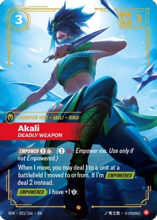 Akali - Deadly Weapon
