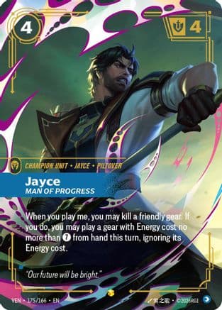 Jayce, Man of Progress