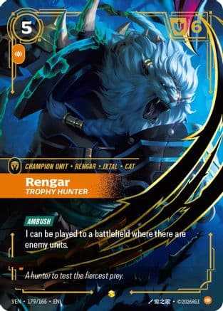 Rengar, Trophy Hunter