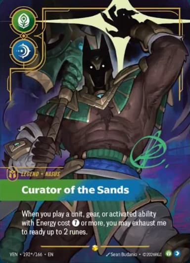 Nasus - Curator of the Sands (Signature)