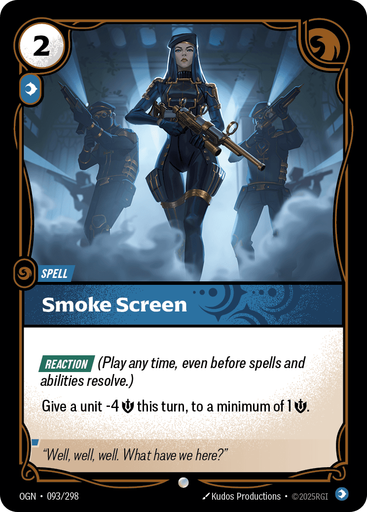 Smoke Screen Riftbound spell card art