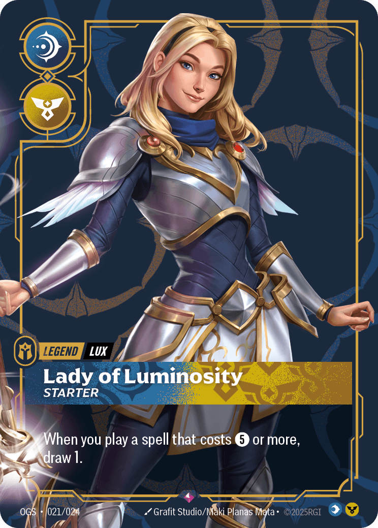 Lux - Lady of Luminosity Riftbound card art for Lux article