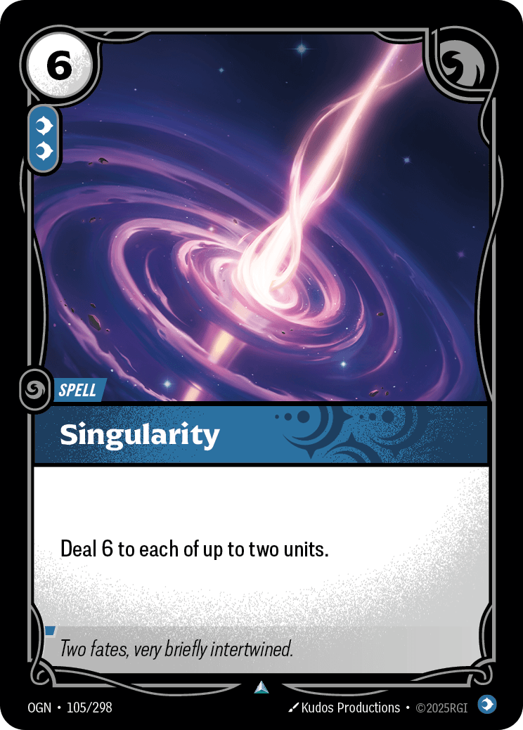 Singularity Riftbound spell card art