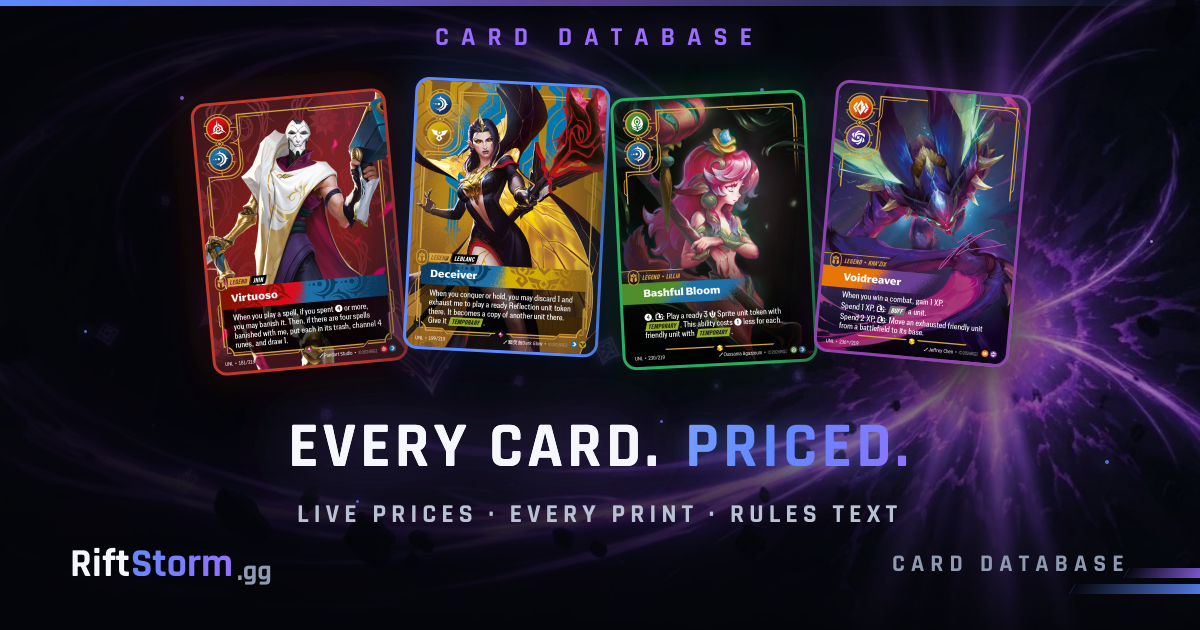 Riftbound Card Database: Search Cards, Collector Numbers & Prices ...